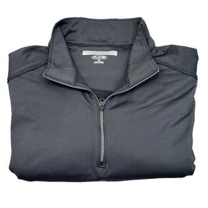 GREG NORMAN GRAY PLAY DRY PERFORMANCE QUARTER ZIP PULLOVER